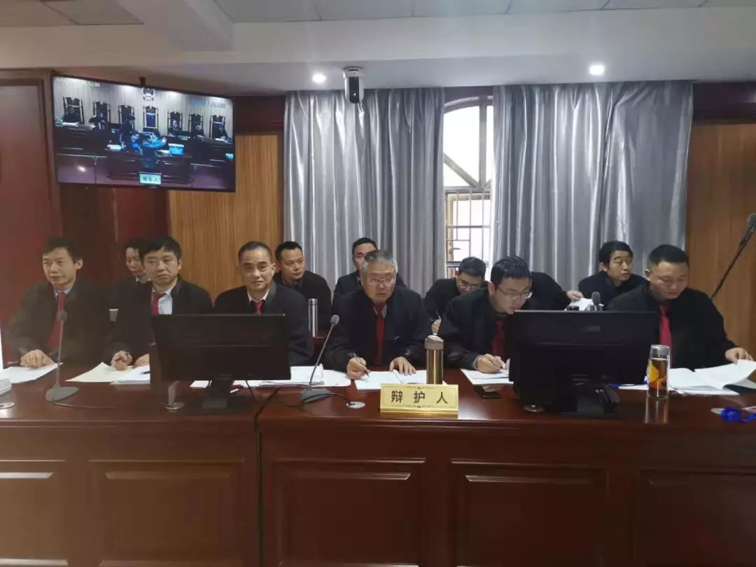 谭道兵等14人涉黑案今日在通山法院公审
